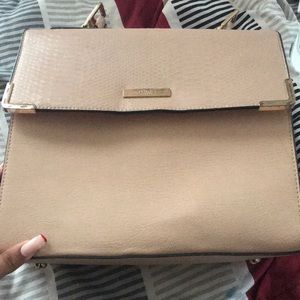 DUNE LONDON CLUTCH BAG NUDE